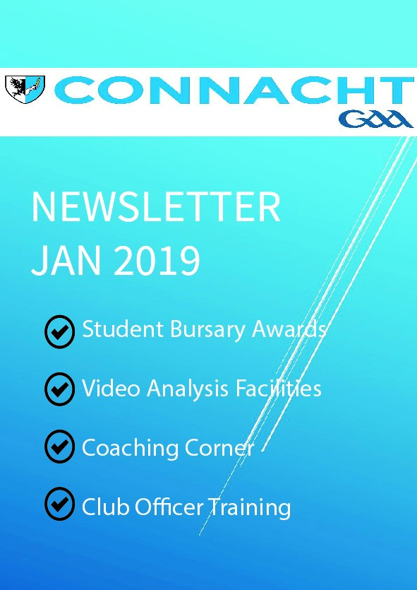 Connacht GAA Newsletter for January Published