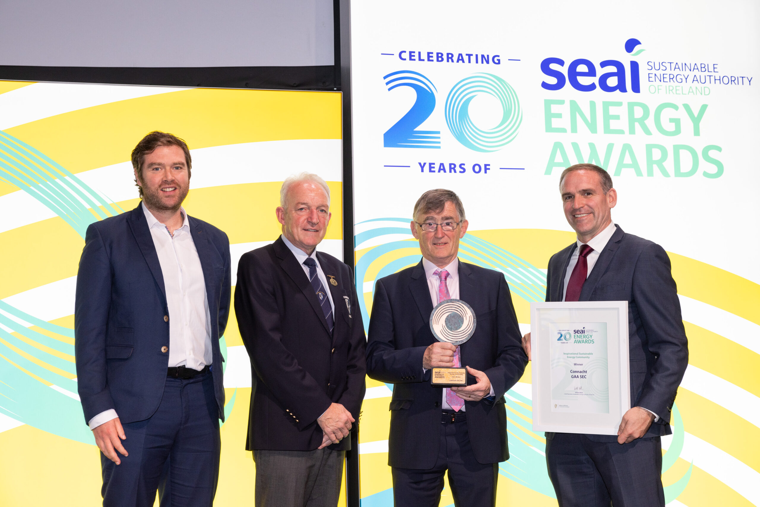 Connacht GAA Win Inspirational Sustainable Energy Community Category at SEAI Awards